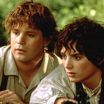 sean astin and elijah wood in lord of the rings