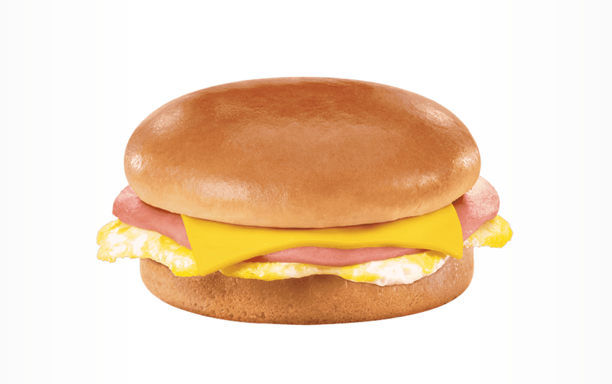 unique breakfast menu items jack in the box ham and egg breakfast sandwich