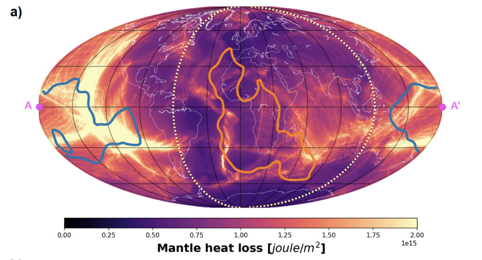 mantle heat loss
