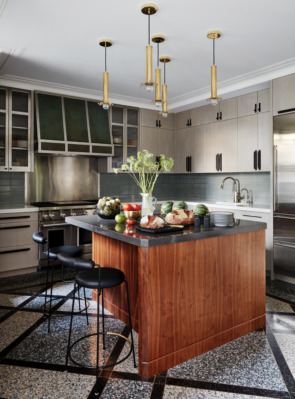 22 Art Deco Kitchens for a Glamorous Cooking Space