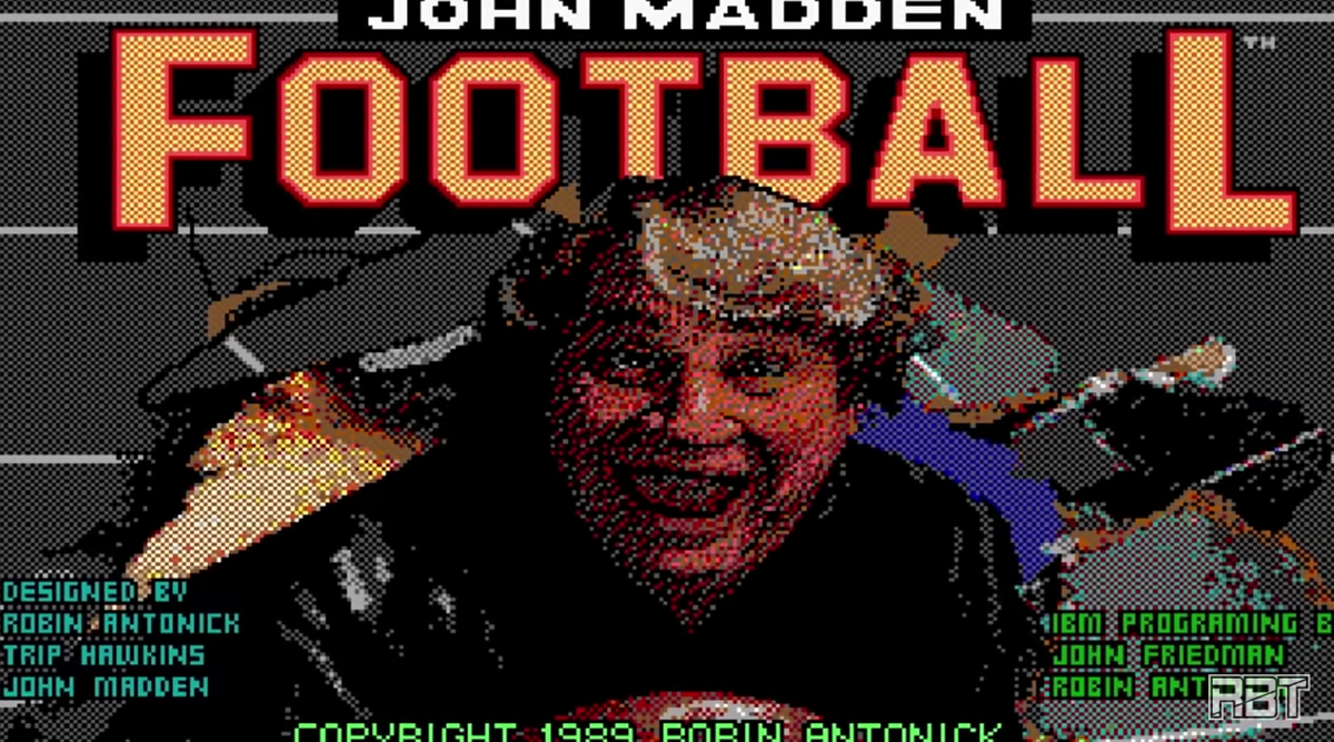 first madden game 1988