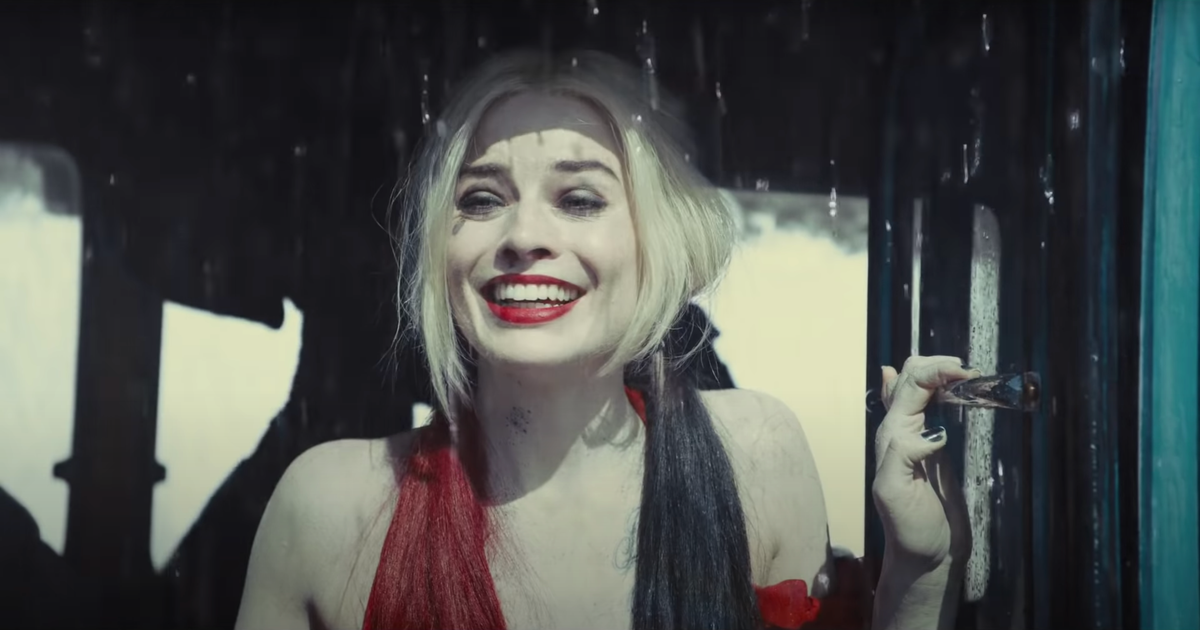 See Margot Robbie as Harley Quinn in The Suicide Squad Trailer