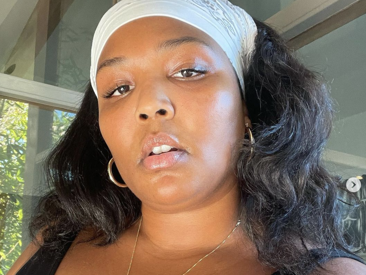 Lizzo Films Herself Struggling to Remove Days-Old Nipple Pasty