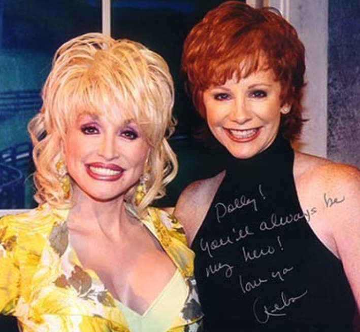 Fans Are Loving Dolly Parton's Throwback Photo With Reba McEntire