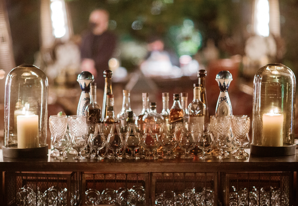 dark liquor bar