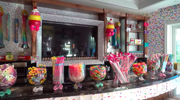 Jojo Siwa's Candy-Themed Bedroom Tour Video