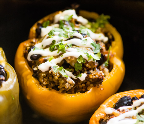 crock pot stuffed peppers