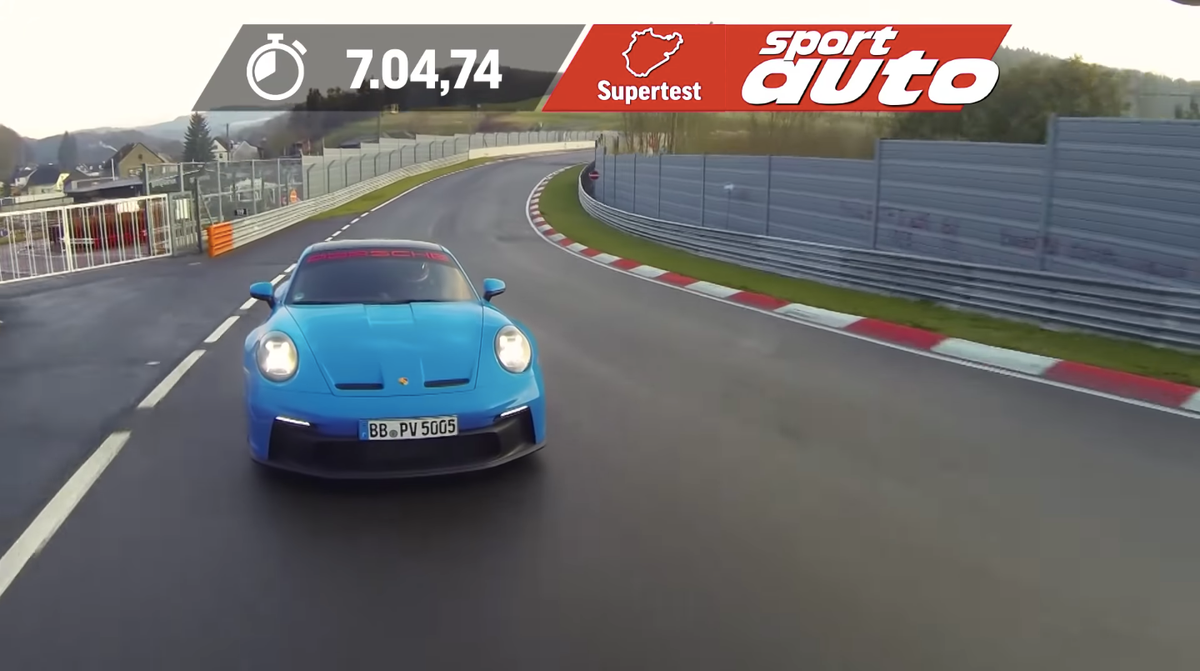 2022 Porsche 911 GT3 RS completes 'Ring lap in 6:49.3