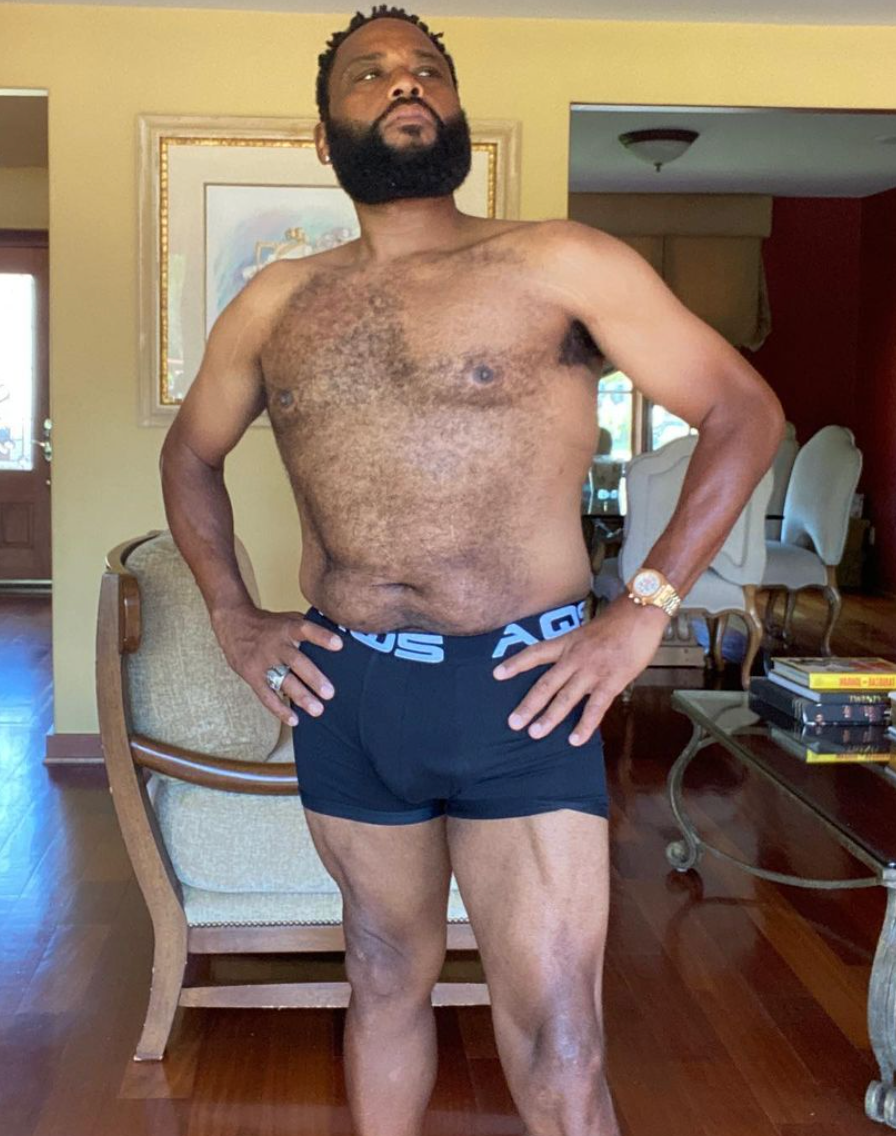 Anthony Anderson Joins Will Smith's Dad Bod Weight Loss Challenge