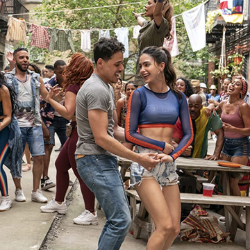 anthony ramos and melissa barrera in in the heights