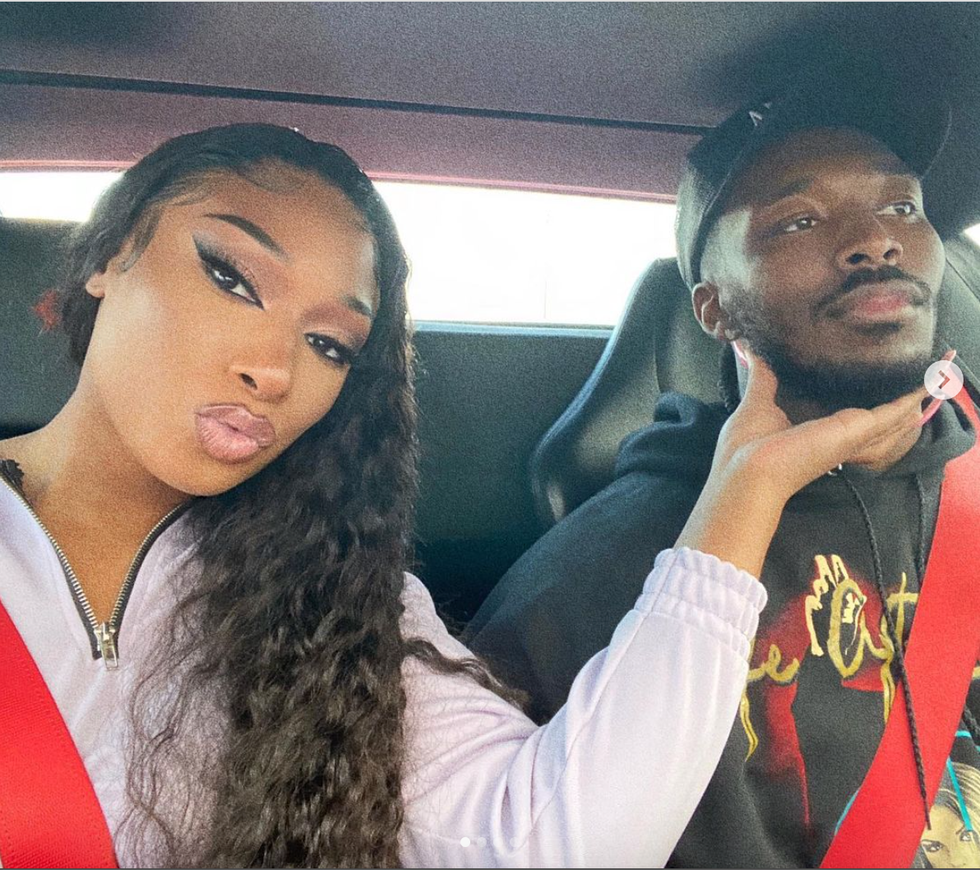 Megan Thee Stallion And Pardison 'Pardi' Fontaine's Body Language