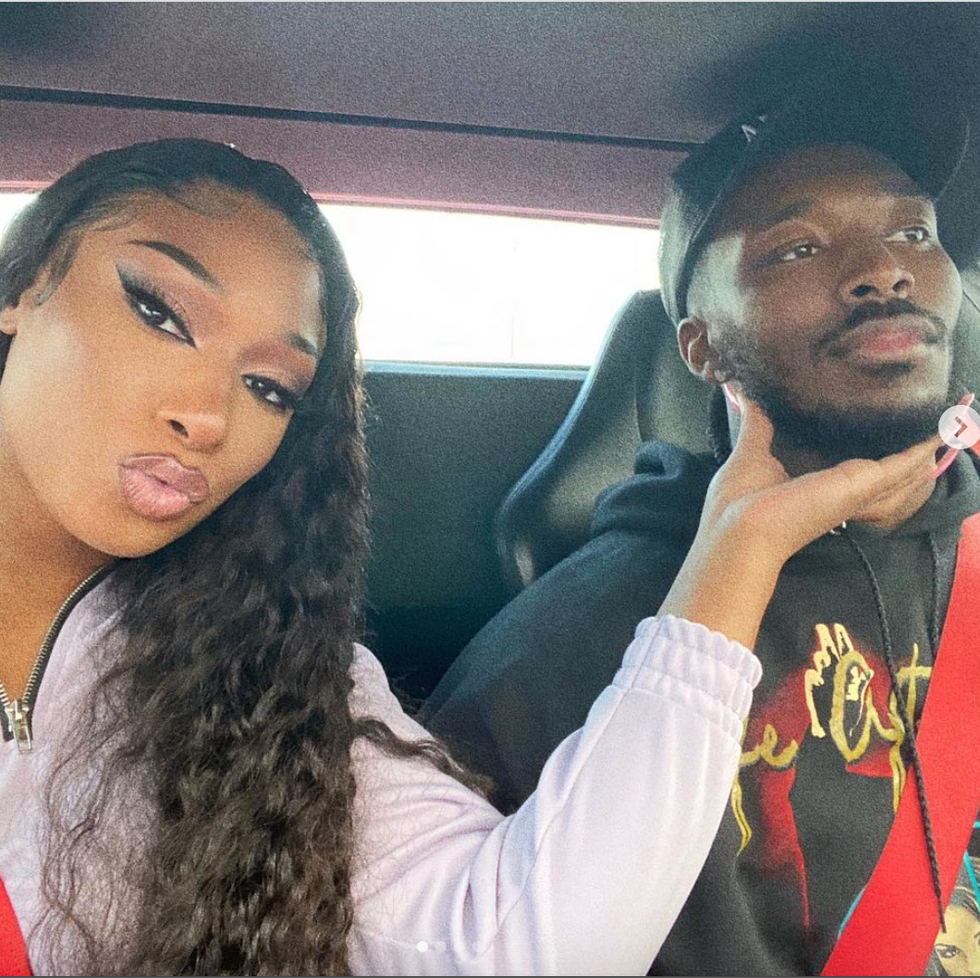 Megan Thee Stallion And Pardison 'Pardi' Fontaine's Body Language