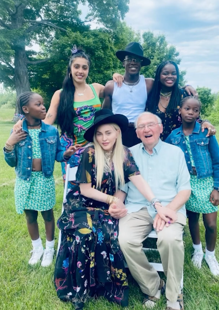 Madonna Shares a Family Photo for Her Father's 90th Birthday