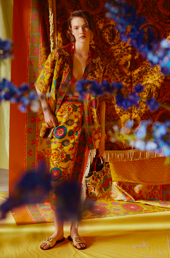 Valentino Transports To A 1960's Oasis With Its Tropical Capsule Collection for Mytheresa