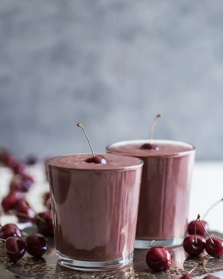 chocolate covered cherry smoothie
