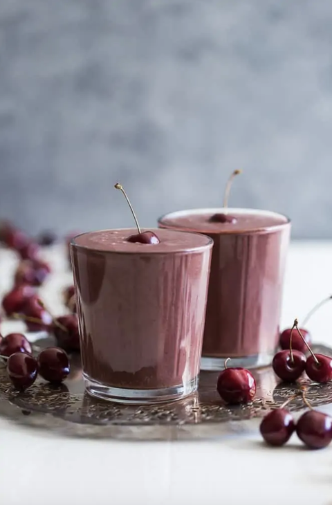 chocolate covered cherry smoothie
