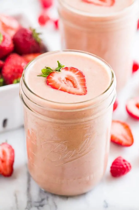 glowing berry beet smoothie