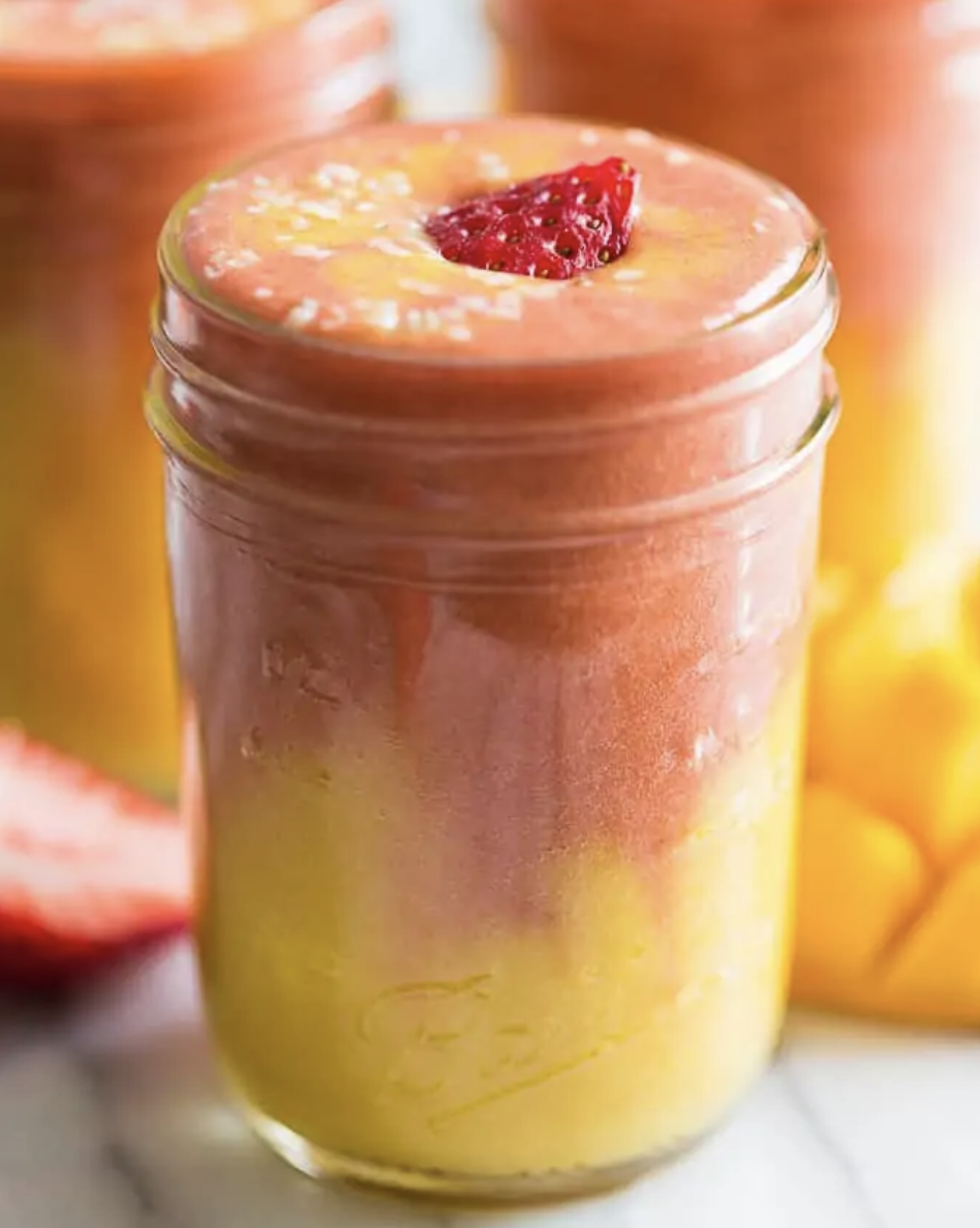 blush mango breakfast smoothie