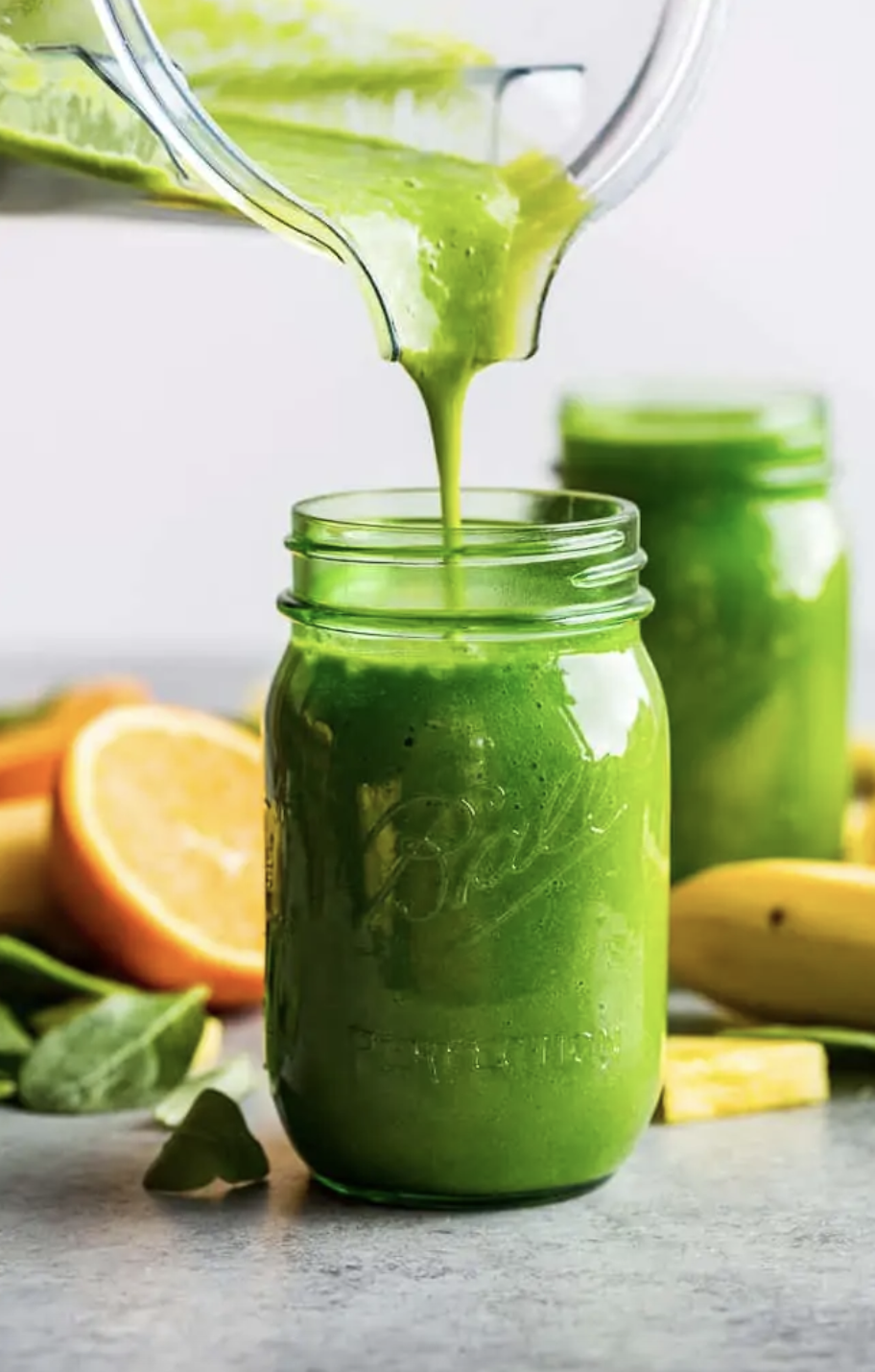 GREEN BREAKFAST SMOOTHIE  for weight loss 