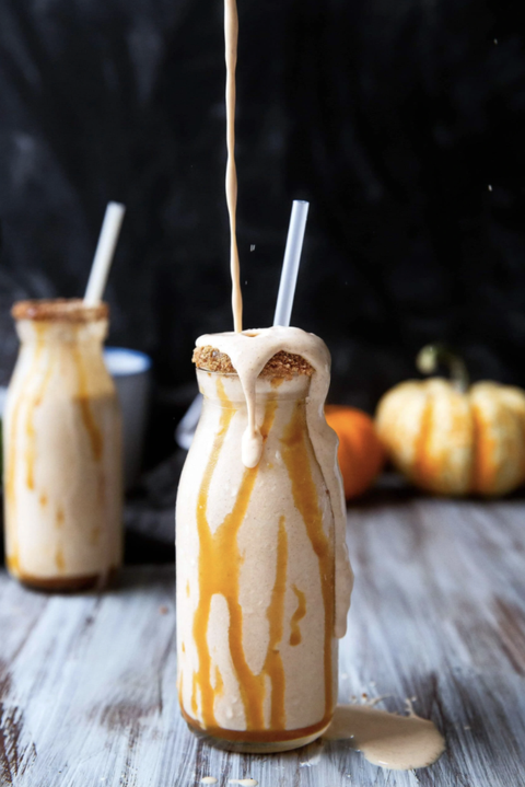 boozy pumpkin milkshake