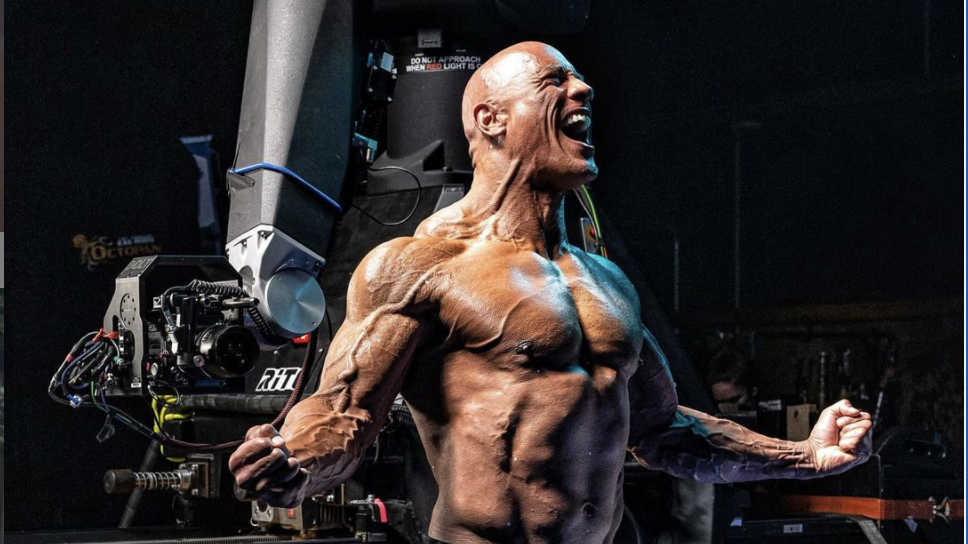 The Rock Shared Another Photo of His Shredded 'Black Adam' Physique