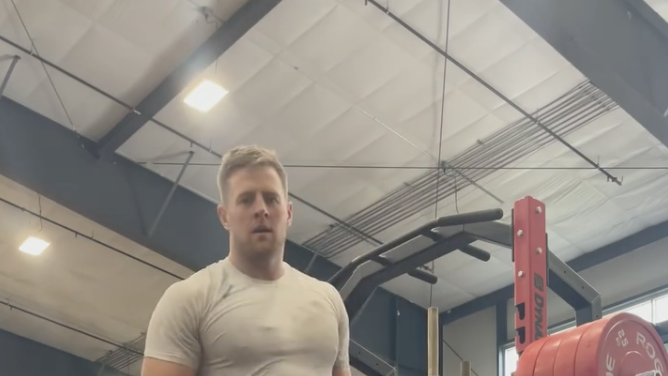 JJ Watt Shares Workout Video on Instagram About Fake Weights