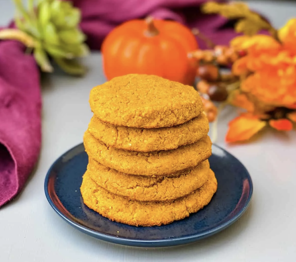 keto low carb pumpkin cookies