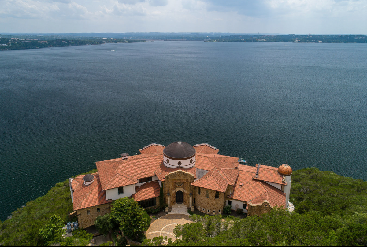 House built into Texas mountain lists for $13 million