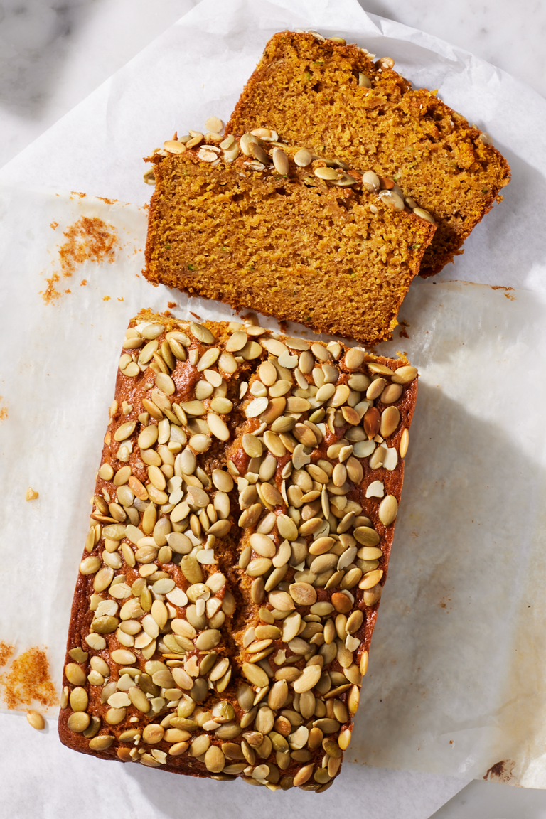pumpkin zucchini bread