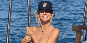 heidi klum topless instagram