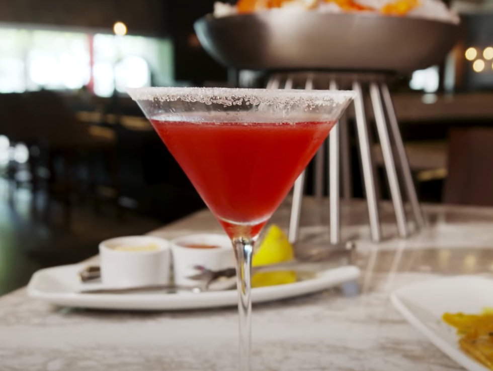 pomegranate martini