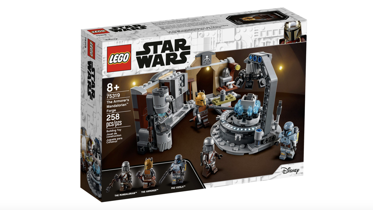 Star Wars' Mandalorian Armorer's Forge LEGO set I 75319