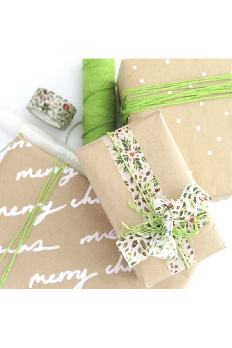 9 kraft paper Christmas wrapping ideas - your DIY family