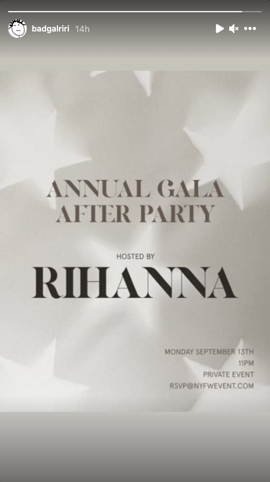rihanna official met ball afterparty