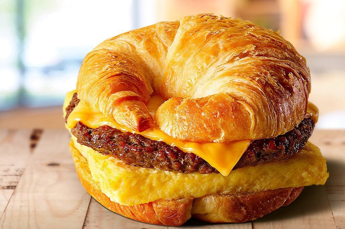 Burger King Sausage, Egg, & Cheese Croissan'Wich Recipe