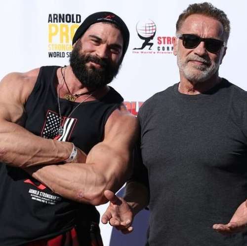 arnold schwarzenegger and brett azar