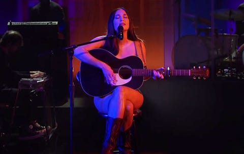 Video: Watch Kacey Musgraves' Powerful Nude Performance On 'SNL'