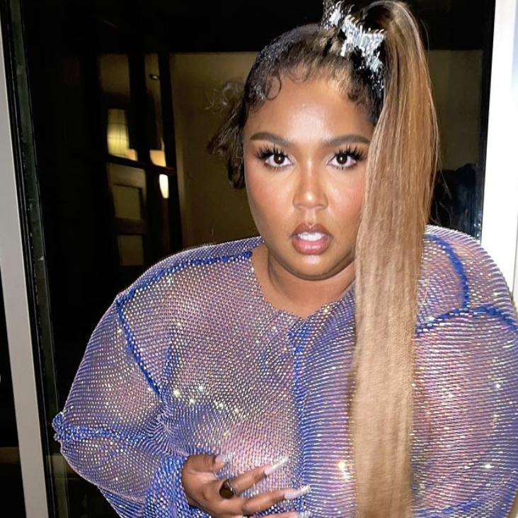 Lizzo Turns Heads While Twerking In A 'Naked' Dress On Instagram