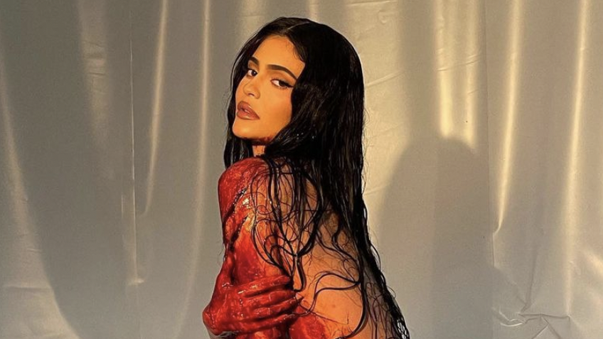 preview for Kylie Jenner DRENCHED In Blood For Makeup Collab & Fans React!