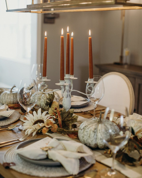 autumnal thanksgiving table