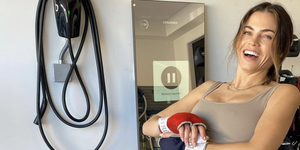 jenna dewan abs matching set workout gym instagram photos