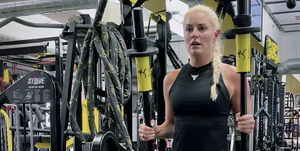lindsey vonn abs arms legs workout instagram video