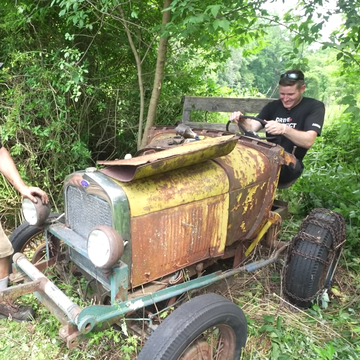 ford model a doodlebug tractor