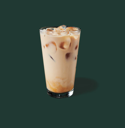 iced starbucks® blonde vanilla latte
