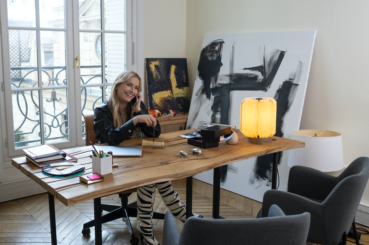 How To Have An 'Emily In Paris'-Inspired Home Office Setup This Fall