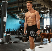noah ohlsen working out in a crossfit gym