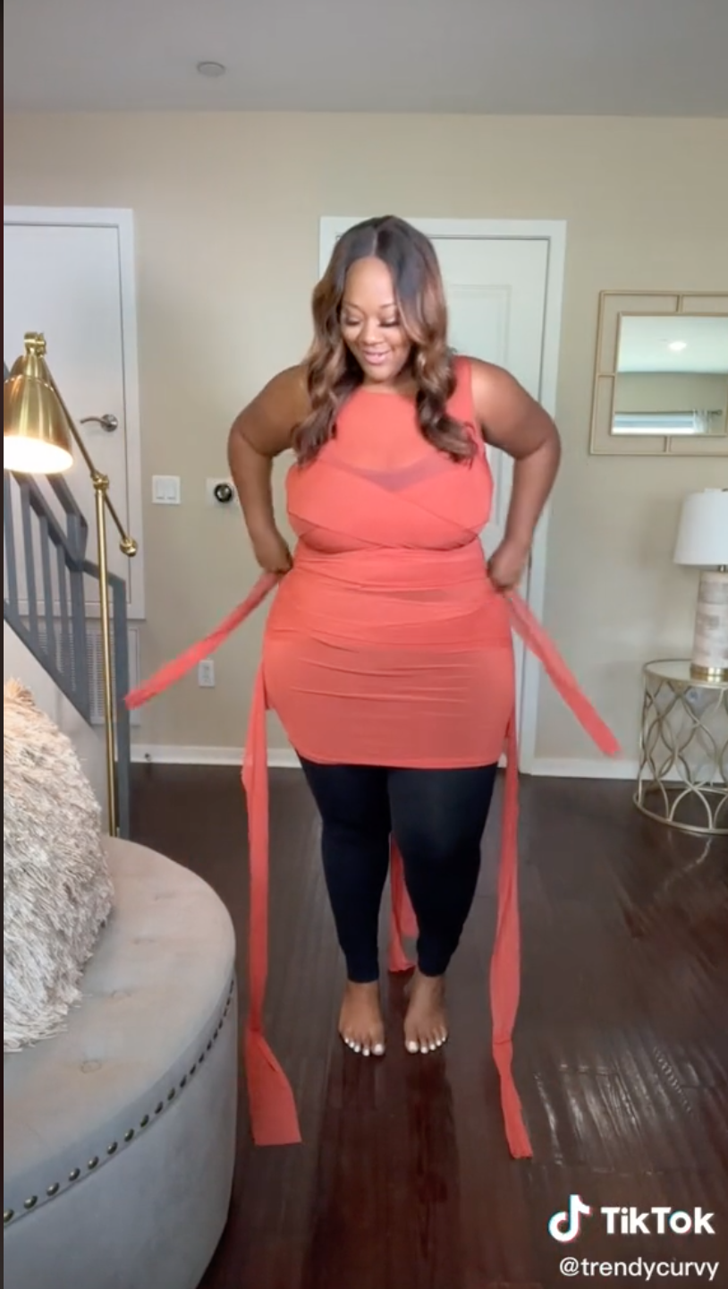 Outfit Styling Inspiration For Curvy Women, TikTok Videos