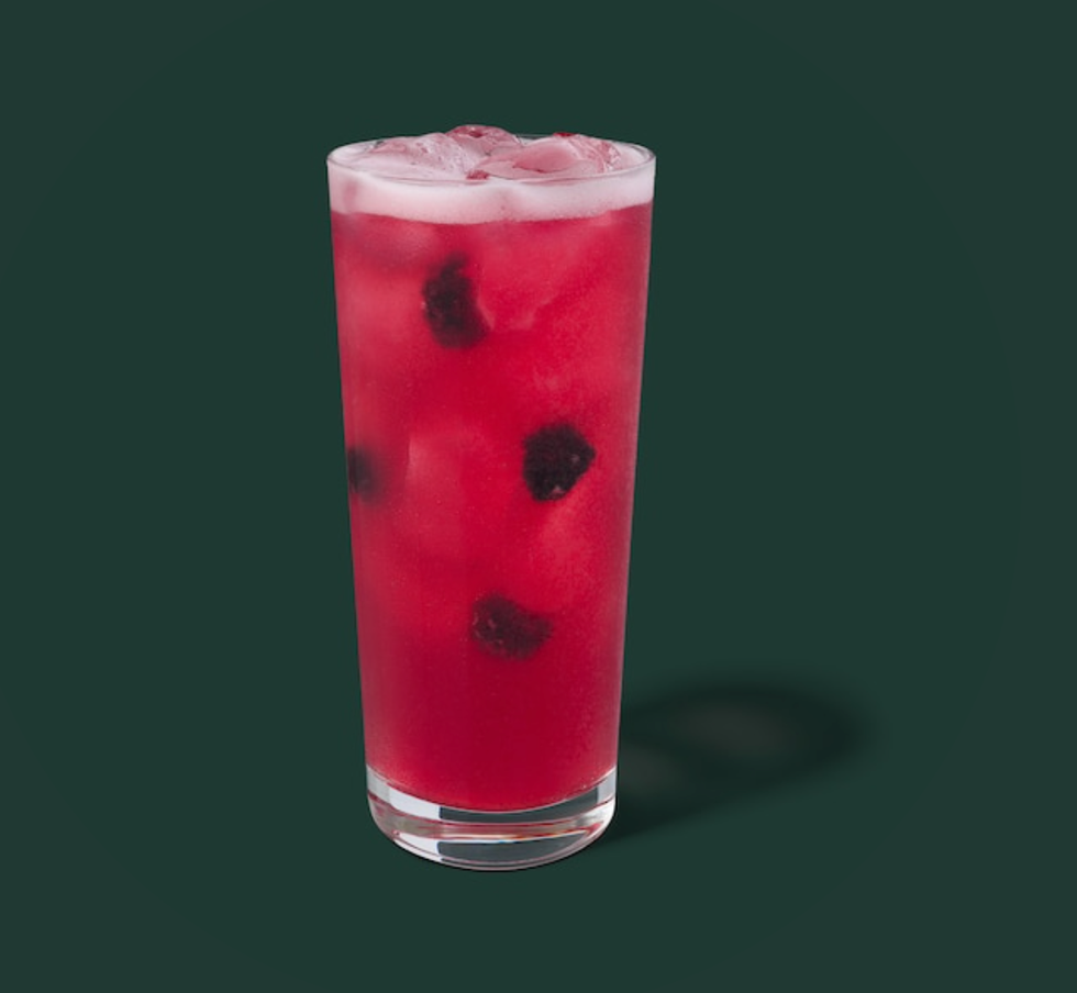 very berry hibiscus lemonade starbucks refreshers beverage