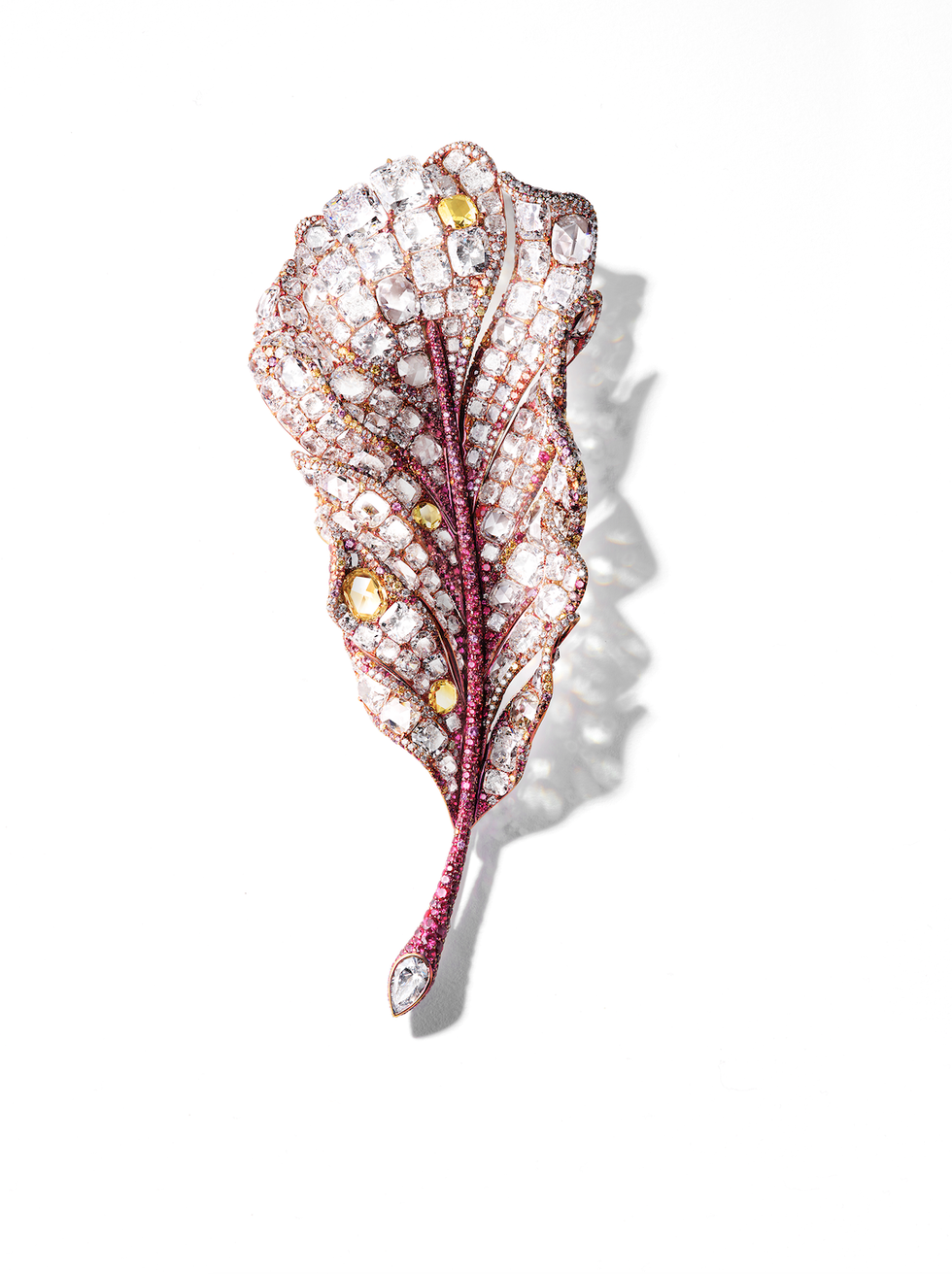cindy chao feather brooch
