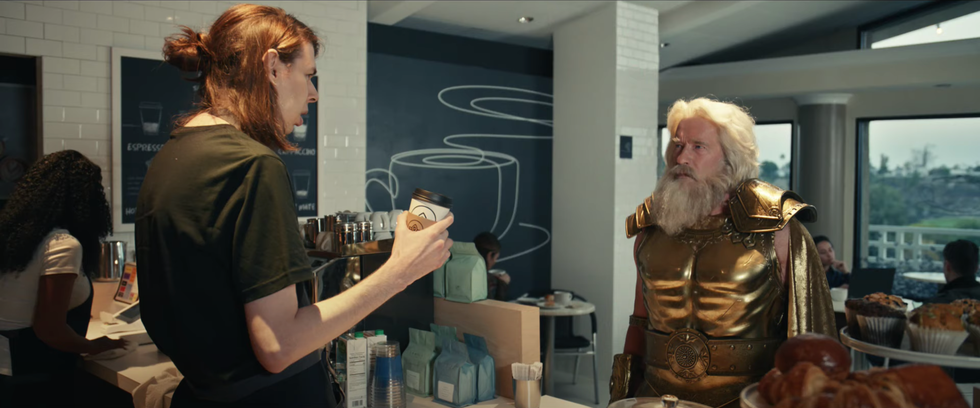 Arnold Schwarzenegger Is Zeus in BMW's Super Bowl Ad Preview